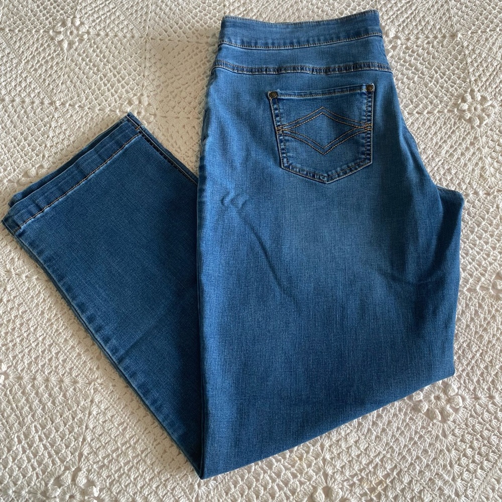 Like New Pajama Jeans Boyfriend Fit Women's sz L
